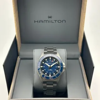 Hamilton Khaki Navy Scuba H82505140 43mm Stainless steel Blue