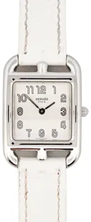 Hermès Cape Cod Stainless steel White