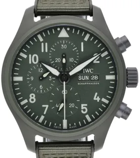 IWC Pilot Chronograph Top Gun IW389106 Ceramic Green