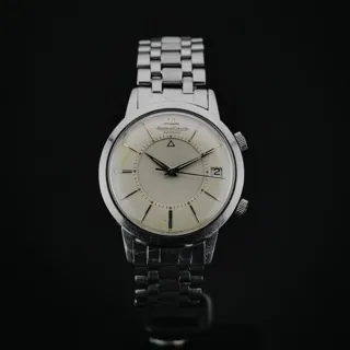 Jaeger-LeCoultre Memovox 37mm Stainless steel Silver