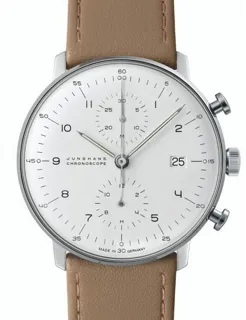 Junghans max bill 27/4502.02 40mm Stainless steel Silver