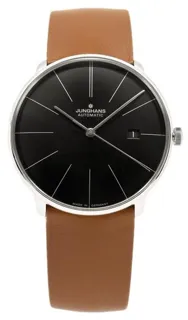 Junghans Meister 27/4154.00 39.5mm Stainless steel Black