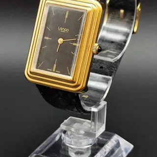 Lanco 28.3mm Yellow gold Black