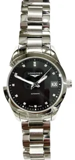 Longines Conquest Classic L23854586 34mm Stainless steel Black