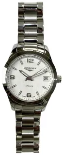 Longines Conquest L2.385.4.76.6 34mm Stainless steel Silver