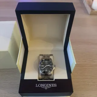 Longines HydroConquest L3.781.4.06.6 41mm Stainless steel Green