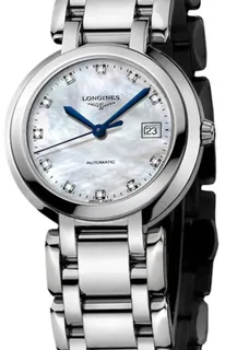 Longines PrimaLuna L8.113.4.87.6 Stainless steel White