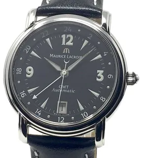 Maurice Lacroix Pontos Date 10818 38mm Stainless steel Black