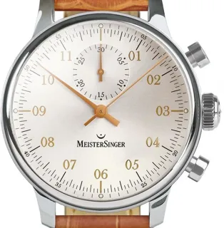 MeisterSinger Singular MM401G 43mm Stainless steel Silver