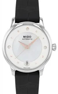 Mido Baroncelli M039.207.16.106.00 33mm Stainless steel White