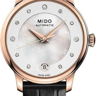 Mido Baroncelli M039.207.36.106.00 33mm Stainless steel White