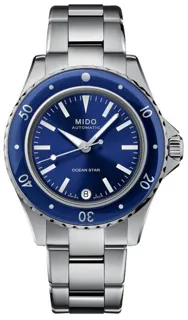 Mido Ocean Star M026.207.11.041.00 36.5mm Stainless steel Blue