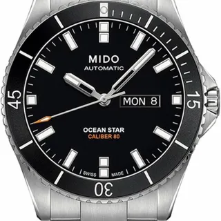 Mido Ocean Star M026.430.11.051.00 43mm Stainless steel Black