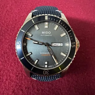 Mido Ocean Star M026.430.11.081.00 42.5mm Stainless steel Gray