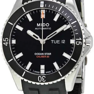 Mido Ocean Star M026.430.17.051.00 43mm Stainless steel Black