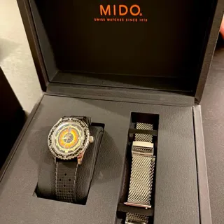 Mido Ocean Star M026.829.17.051.00 Stainless steel Black