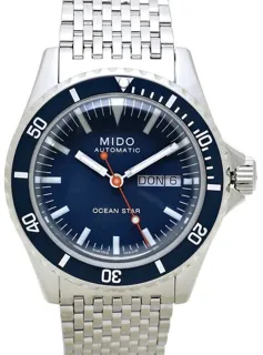 Mido Ocean Star M026.830.11.041.00 41mm Stainless steel Blue