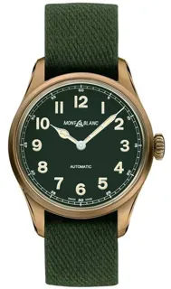 Montblanc 1858 118222 40mm Bronze Green