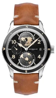 Montblanc 1858 119286 42mm Ceramic and Stainless steel Black