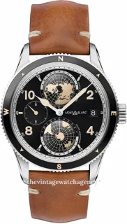 Montblanc 1858 119286 42mm Ceramic and Stainless steel Black