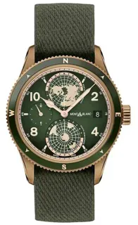 Montblanc 1858 119909 42mm Bronze Green