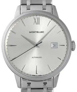 Montblanc Heritage 111581 41mm Stainless steel Silver