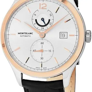 Montblanc Heritage 112541 41mm Stainless steel and Red gold Silver