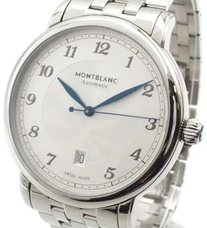 Montblanc Star MB117324 42mm Stainless steel White