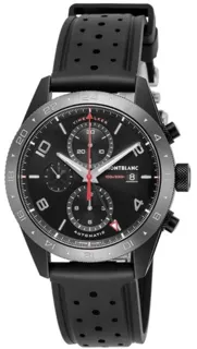 Montblanc TimeWalker 116101 ( UTC) 43mm Stainless steel Black