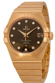 Omega Constellation 123.50.38.21.63.001 Red gold Brown