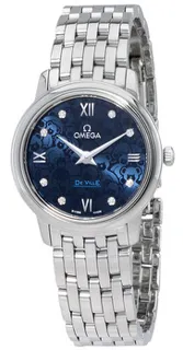 Omega De Ville 424.10.27.60.53.003 Stainless steel Blue