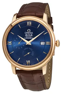 Omega De Ville 424.53.40.21.03.002 Red gold Blue