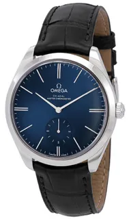 Omega De Ville 435.13.40.21.03.002 Stainless steel Blue