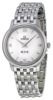 Omega De Ville Prestige 424.10.27.60.05.001 Stainless steel White