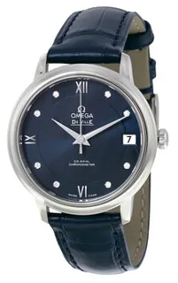 Omega De Ville Prestige 424.13.33.20.53.001 Stainless steel Blue