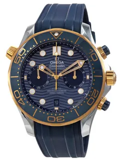 Omega Seamaster 210.22.44.51.03.001 Yellow gold Blue