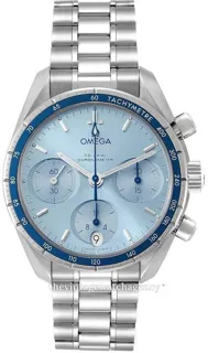 Omega Speedmaster 324.30.38.50.03.001 Stainless steel Blue