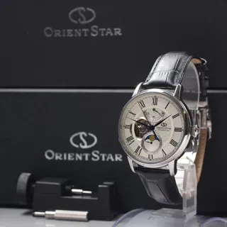 Orient F7X6-UAA0 42mm Stainless steel White