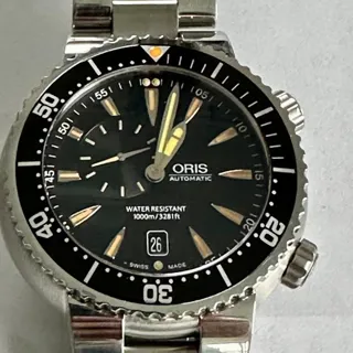 Oris Divers 01 743 7609 8454-07 4 24 34EB 47mm Stainless steel Black