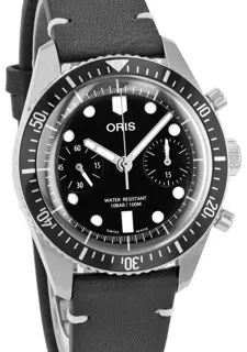 Oris Divers 01 771 7791 4054-07 6 20 01 40mm Stainless steel Black