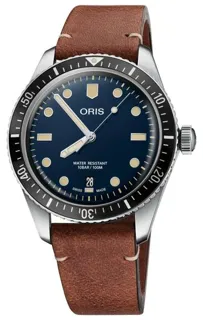 Oris Divers Sixty Five 01 733 7707 4055-07 5 20 45 40mm Stainless steel Blue