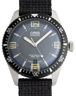 Oris Divers Sixty Five 733 7707 4065R 40mm Stainless steel Gray