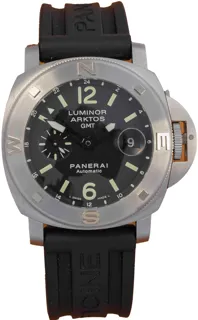 Panerai Luminor GMT PAM 00186 Stainless steel Black