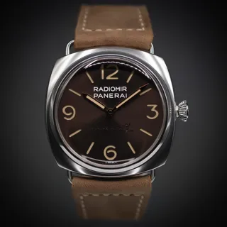 Panerai Radiomir PAM02020 Stainless steel Brown