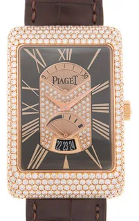 Piaget Black Tie G0A29116 18kt Rose Gold Black