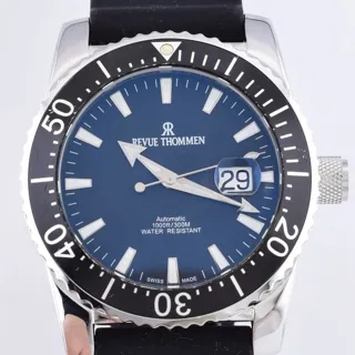 Revue Thommen Diver 17030.2537 45mm Stainless steel Black