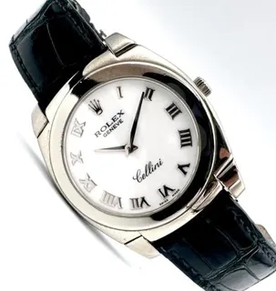 Rolex Cellini Cestello 5330 36mm White gold White