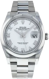 Rolex Datejust 126200 Stainless steel White