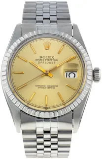 Rolex Datejust 16030 Stainless steel Champagne