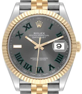 Rolex Datejust 41 Yellow gold and Stainless steel Gray